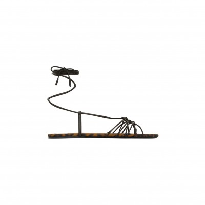 YSL BABYLONE SANDALS IN SMOOTH LEATHER 820656AADXX2267